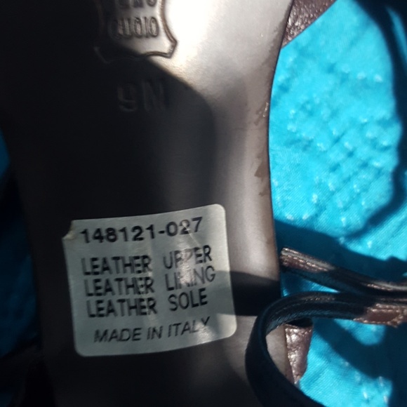 Leather brown pointy heels! 💗😁 - Picture 5 of 6